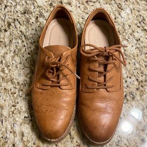 Brown Leather Shoes from Aldo Flex